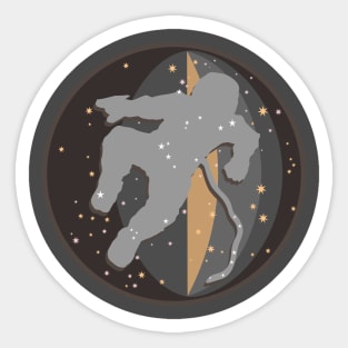 Orion Astronaut Sticker